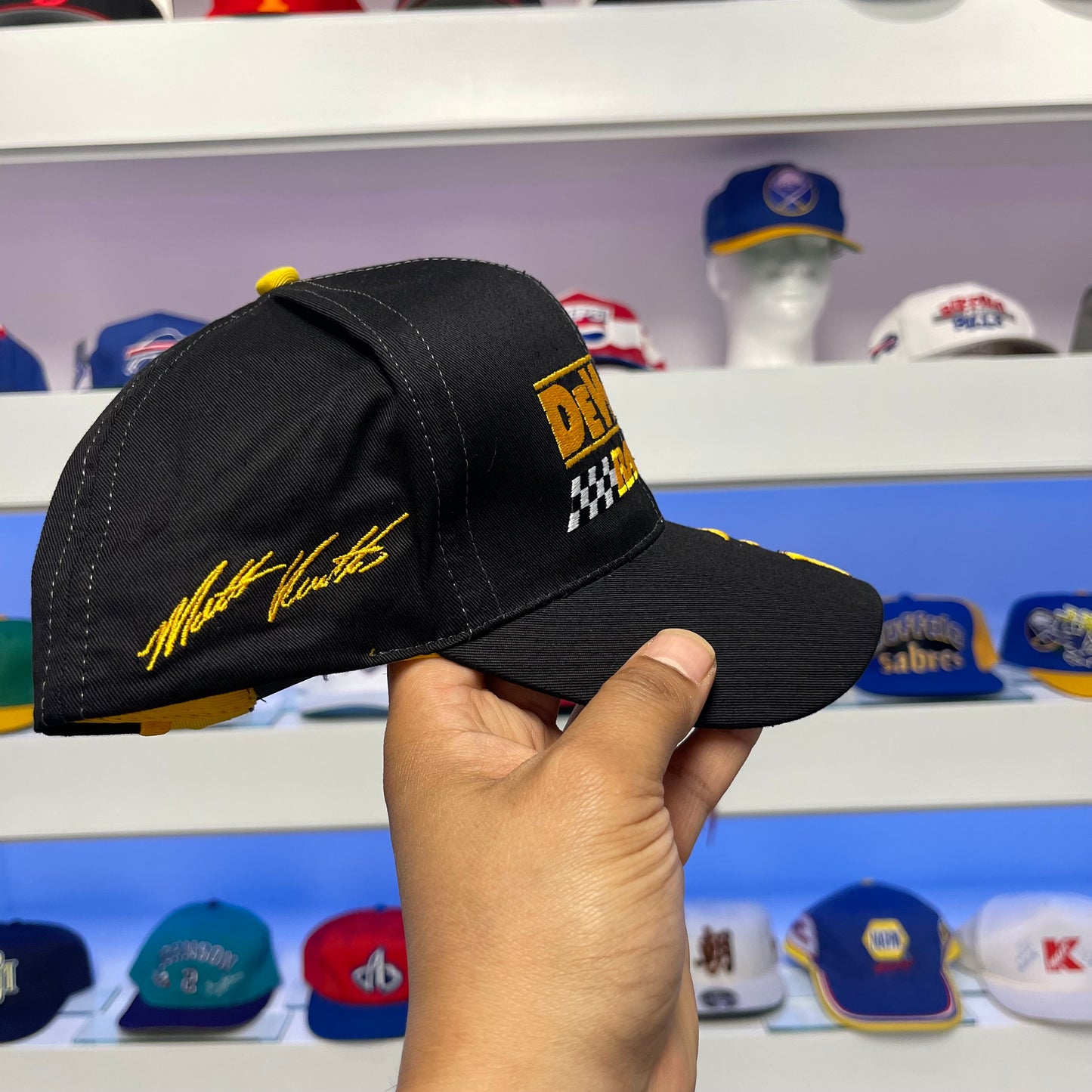 Vintage Dewalt Racing NASCAR Jagged Snap Back