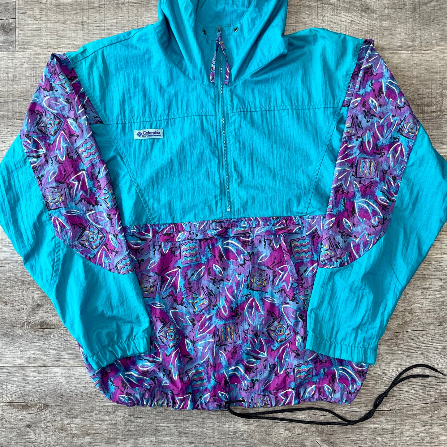 Vintage Columbia Windbreaker Size Large