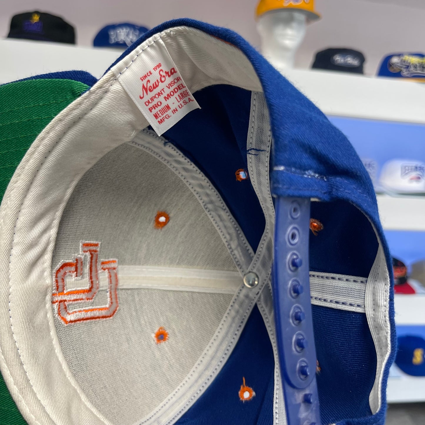 Vintage 1990s New Era Wool Snap Back Dead Stock New