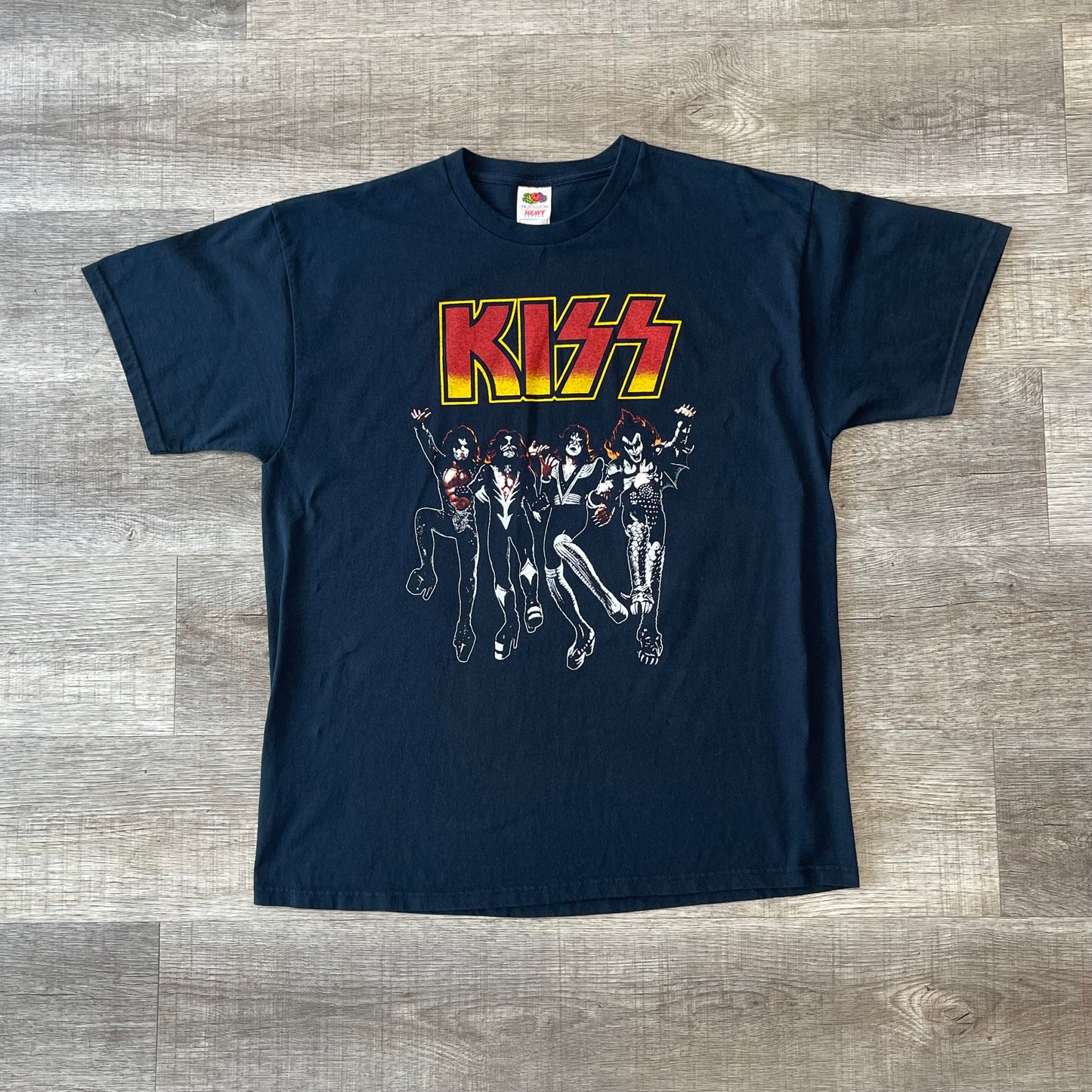 Kiss Vintage T-Shirt Destroyer Unmasked XL 1980's Vintage Kiss Memorabilia