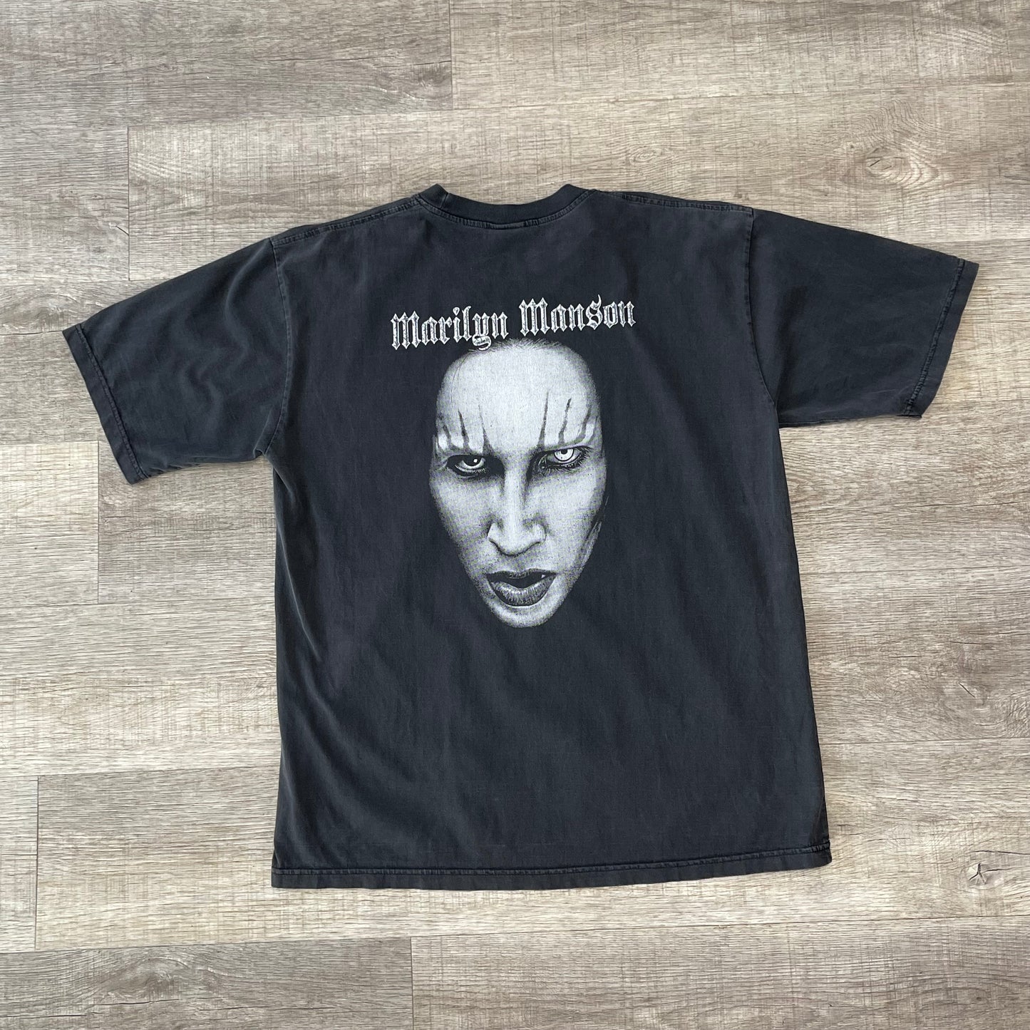 Vintage Marilyn Manson Double Sided Band Tee Size XL