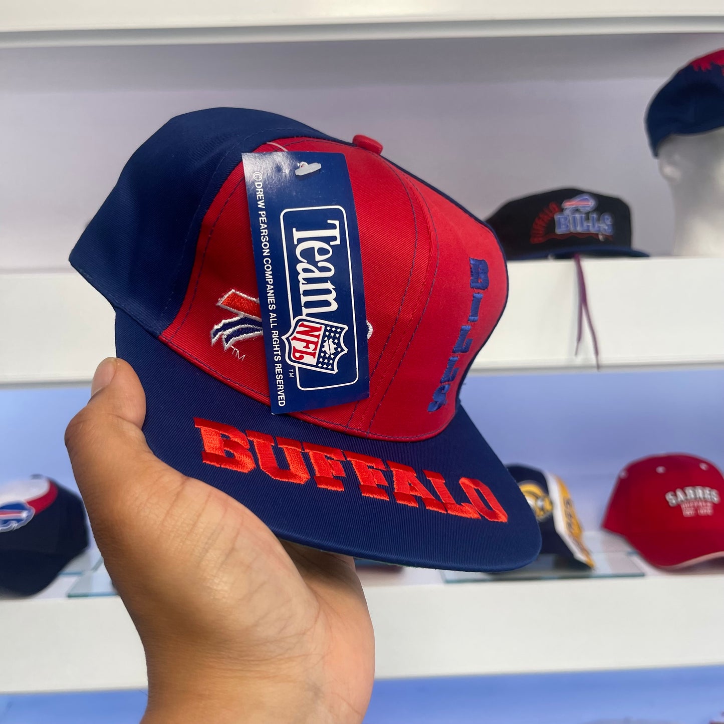 Vintage 1990s Buffalo Bills Twill Snap Back