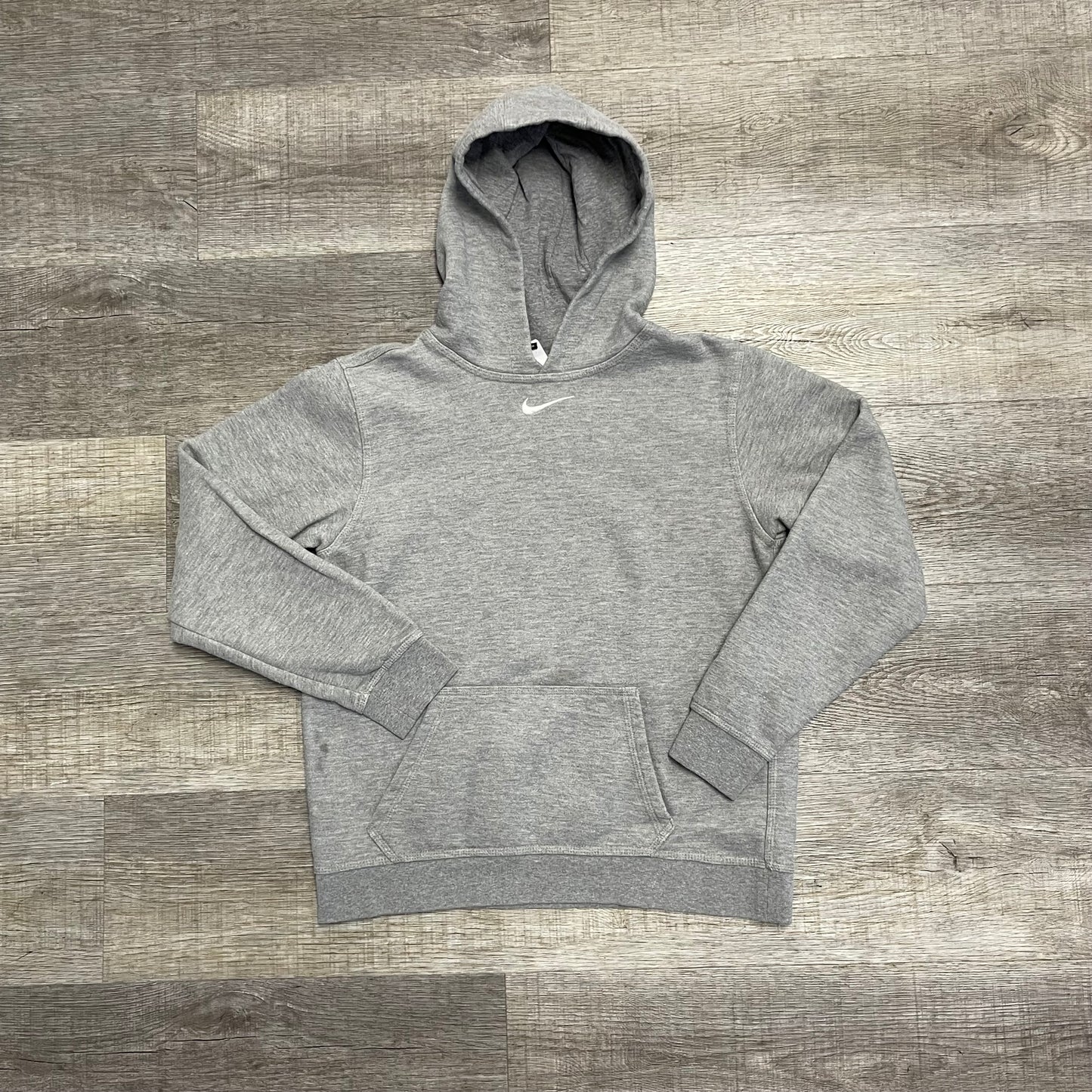 Vintage Y2K Nike Grey Hoodie Size Small