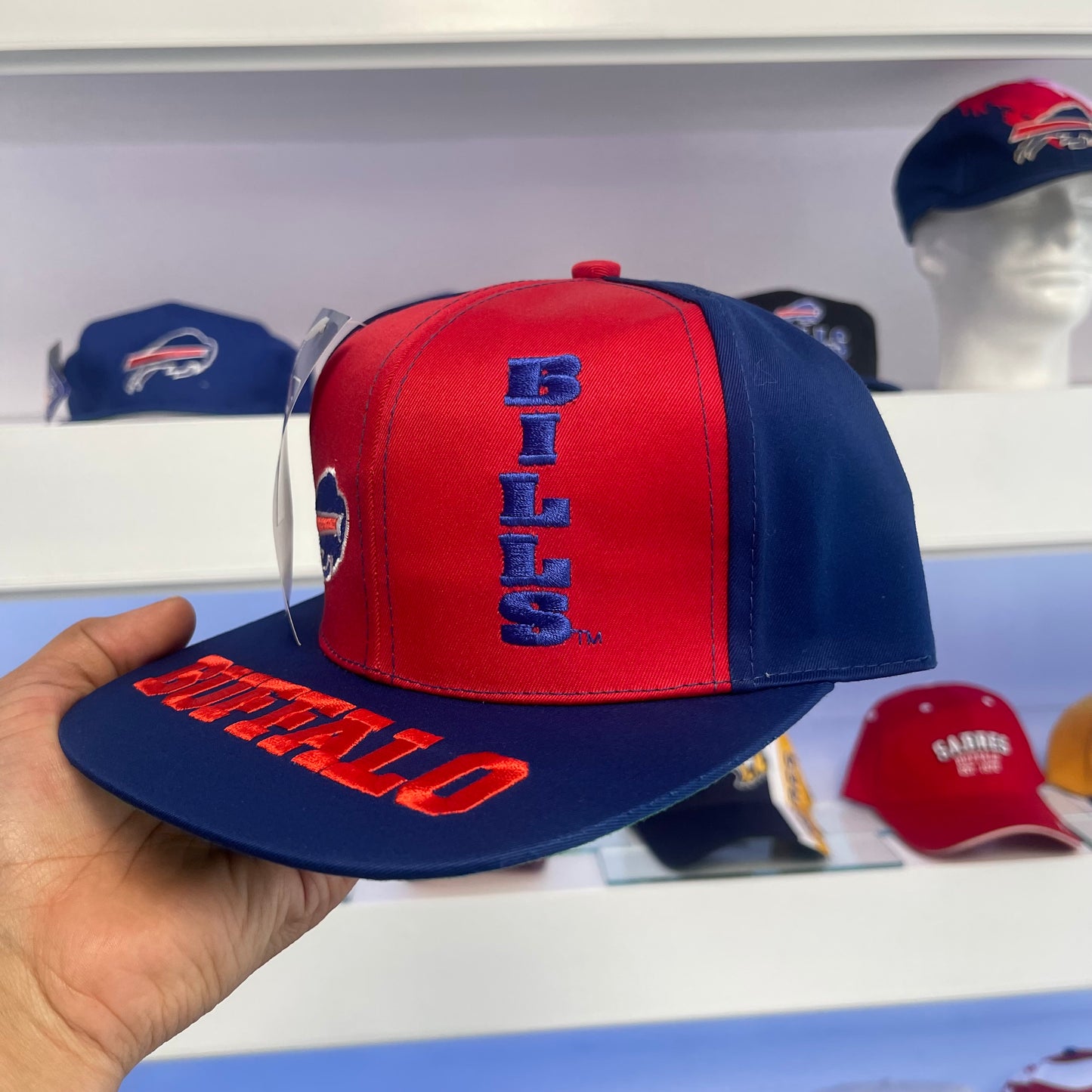 Vintage 1990s Buffalo Bills Twill Snap Back