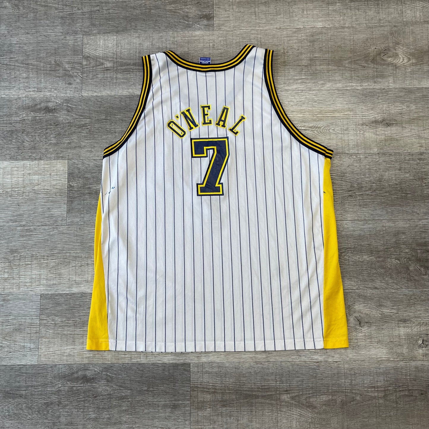 Vintage NBA Jermaine O’Neal Indiana Pacers Champion Jersey Size 52 XXL