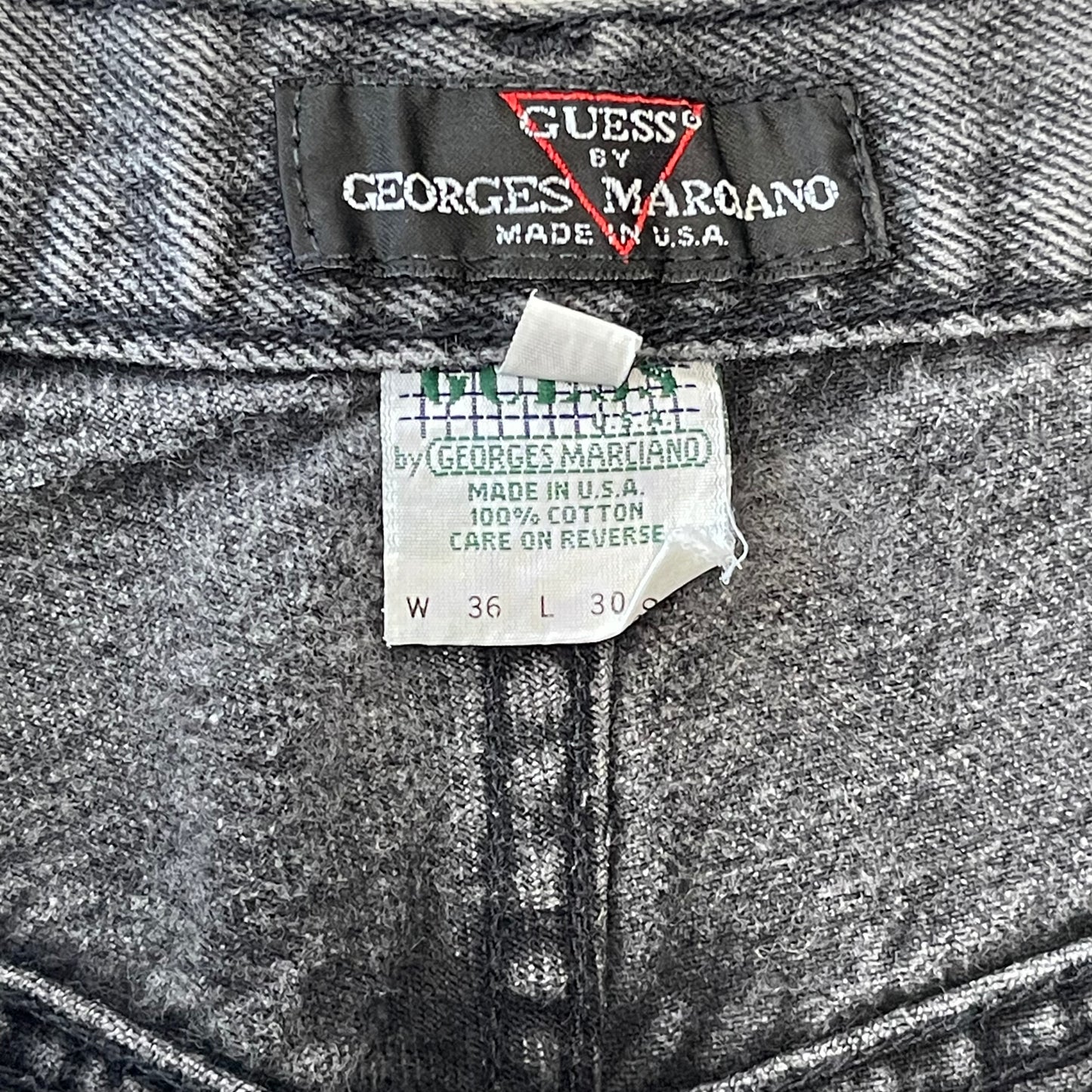 Vintage 90s Guess Denim Jeans Size 36x30