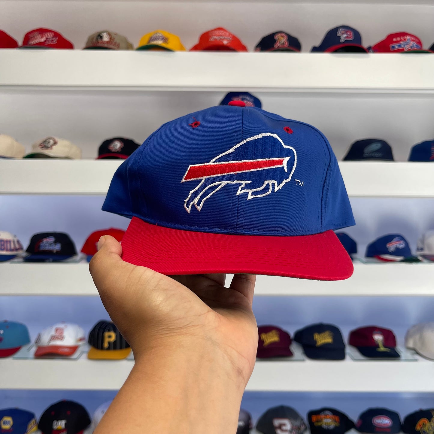 Vintage Buffalo Bills Twill Snap Back