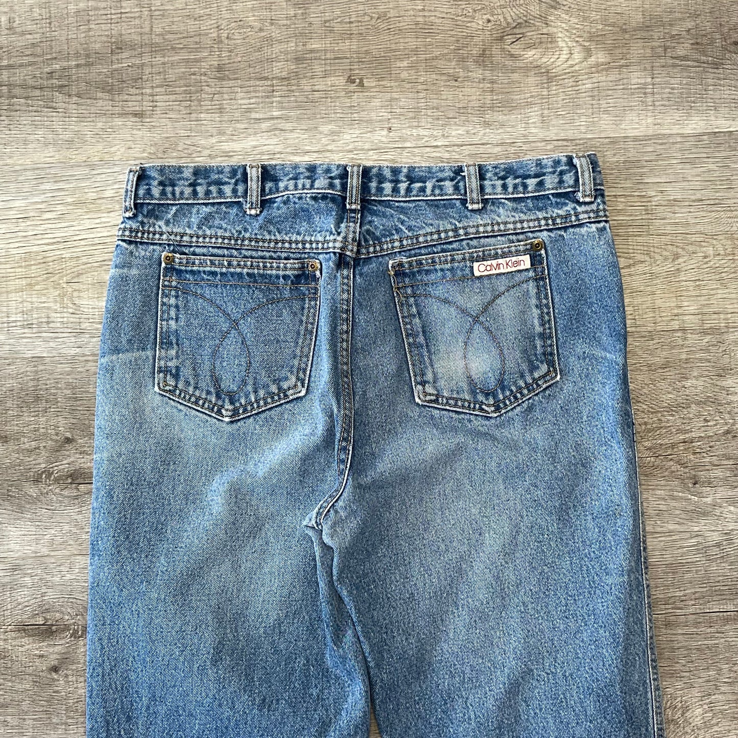 Vintage Calvin Klein Denim Blue Jeans Size 36x38