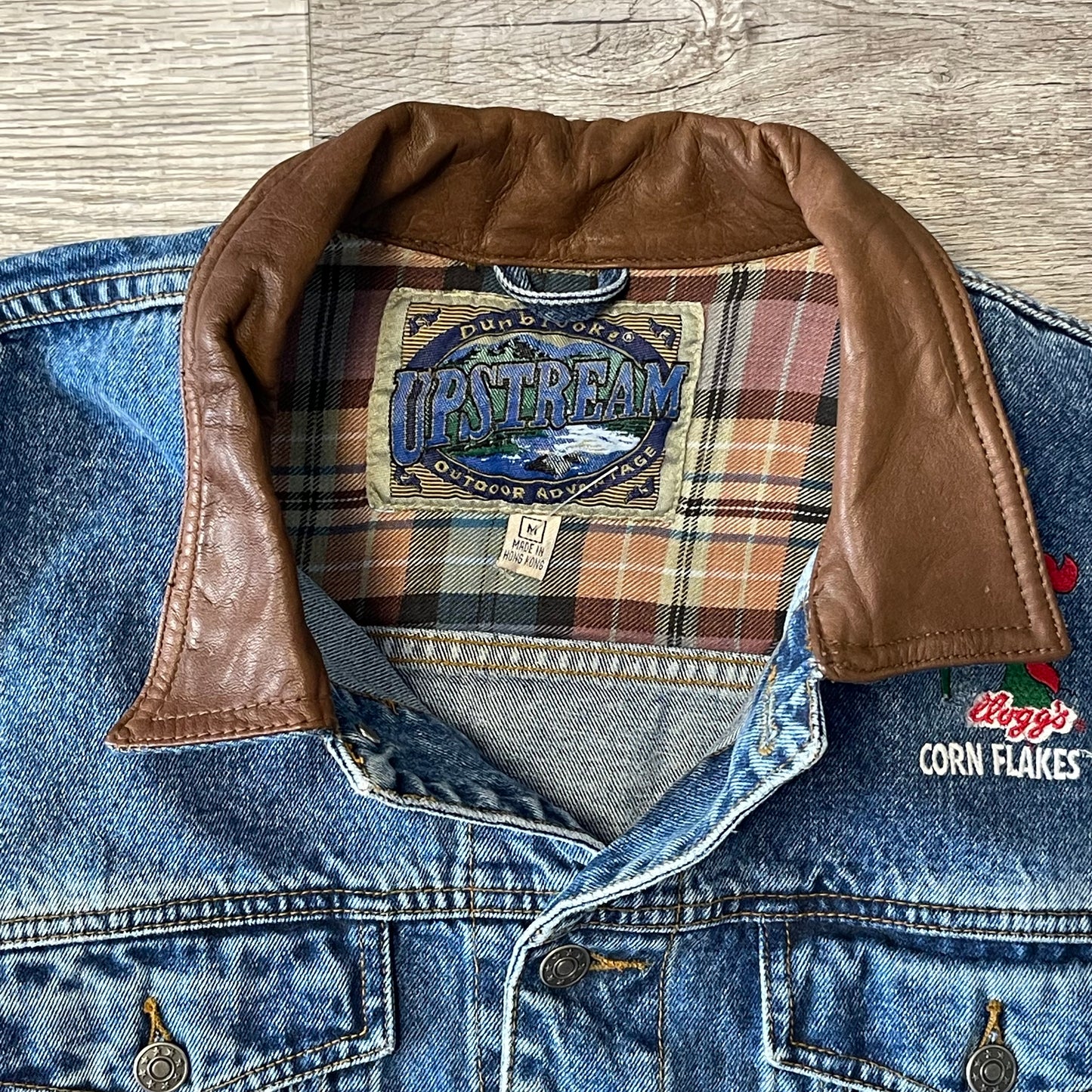 1990s Everything Vintage Denim Jacket Size Medium