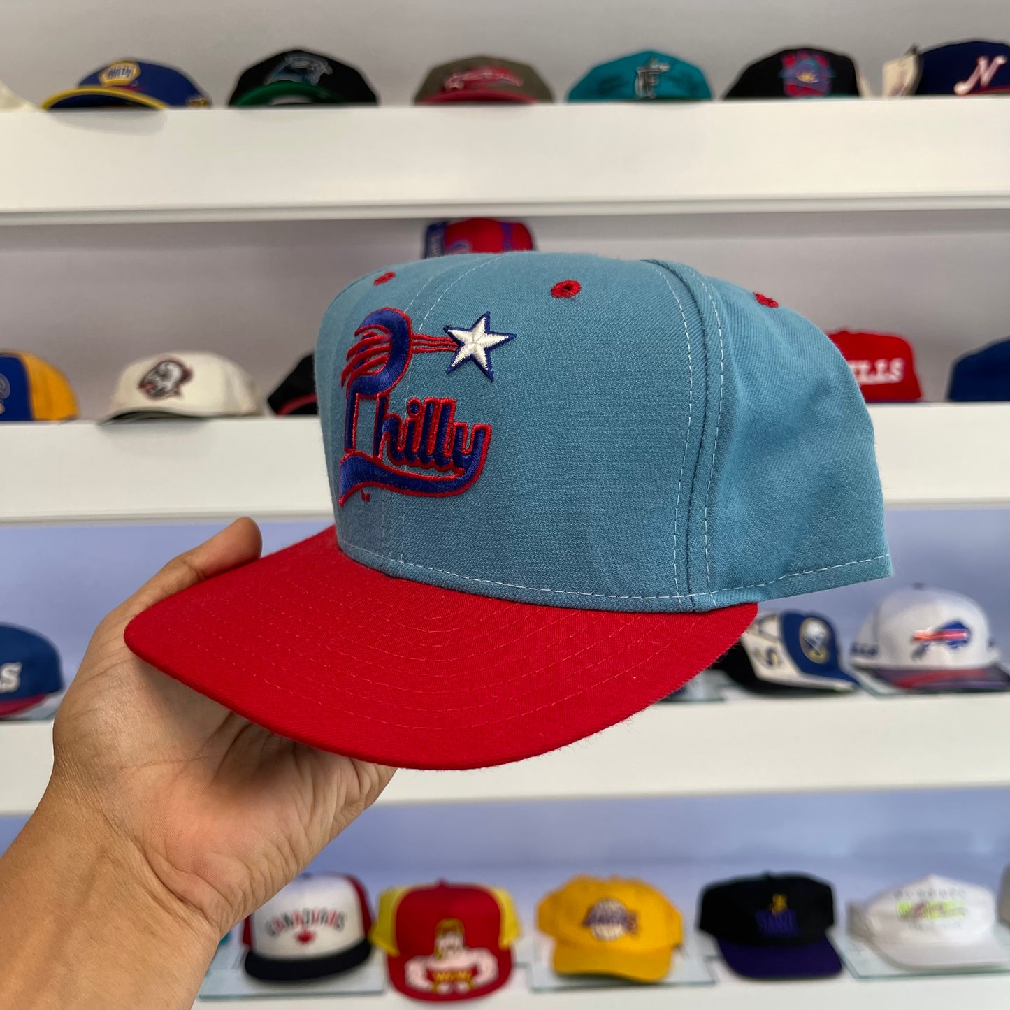 Vintage Philadelphia Stars NLB Wool Snap Back
