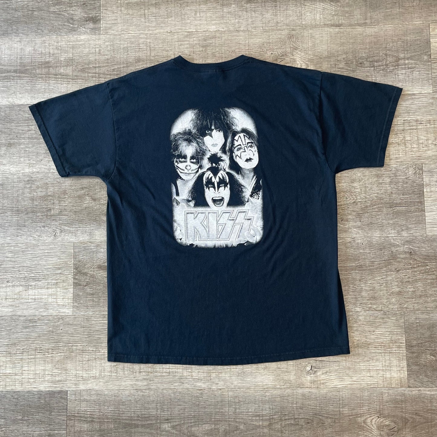 Kiss Vintage T-Shirt Destroyer Unmasked XL 1980's Vintage Kiss Memorabilia