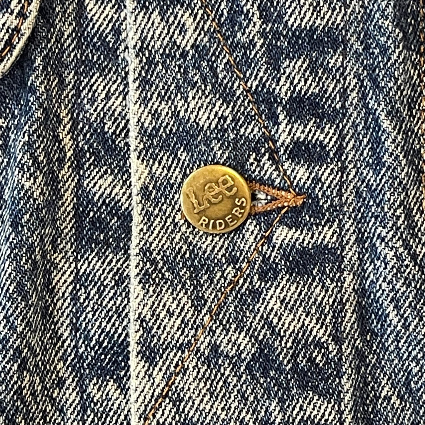 Vintage Lee Riders Denim Jacket Size Medium