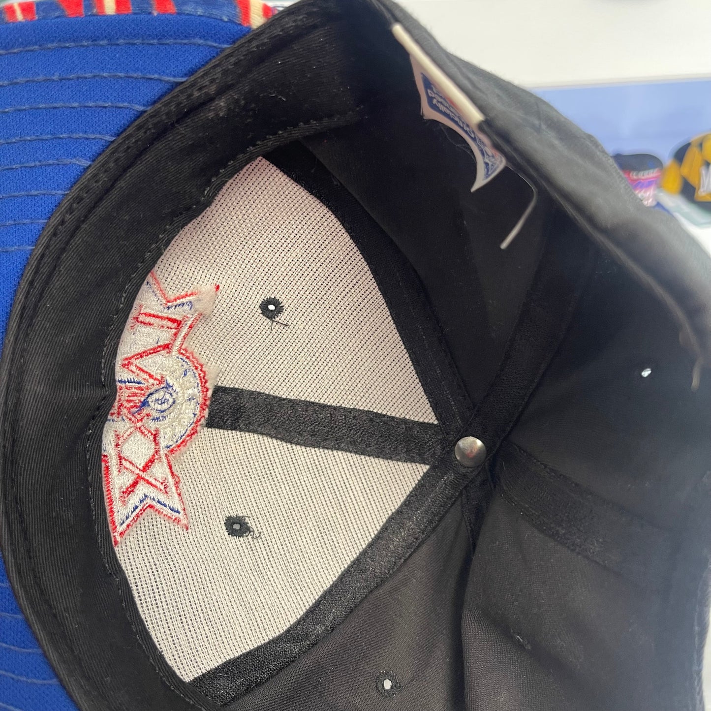 Vintage Super Bowl XXVI Zubaz Snap Back