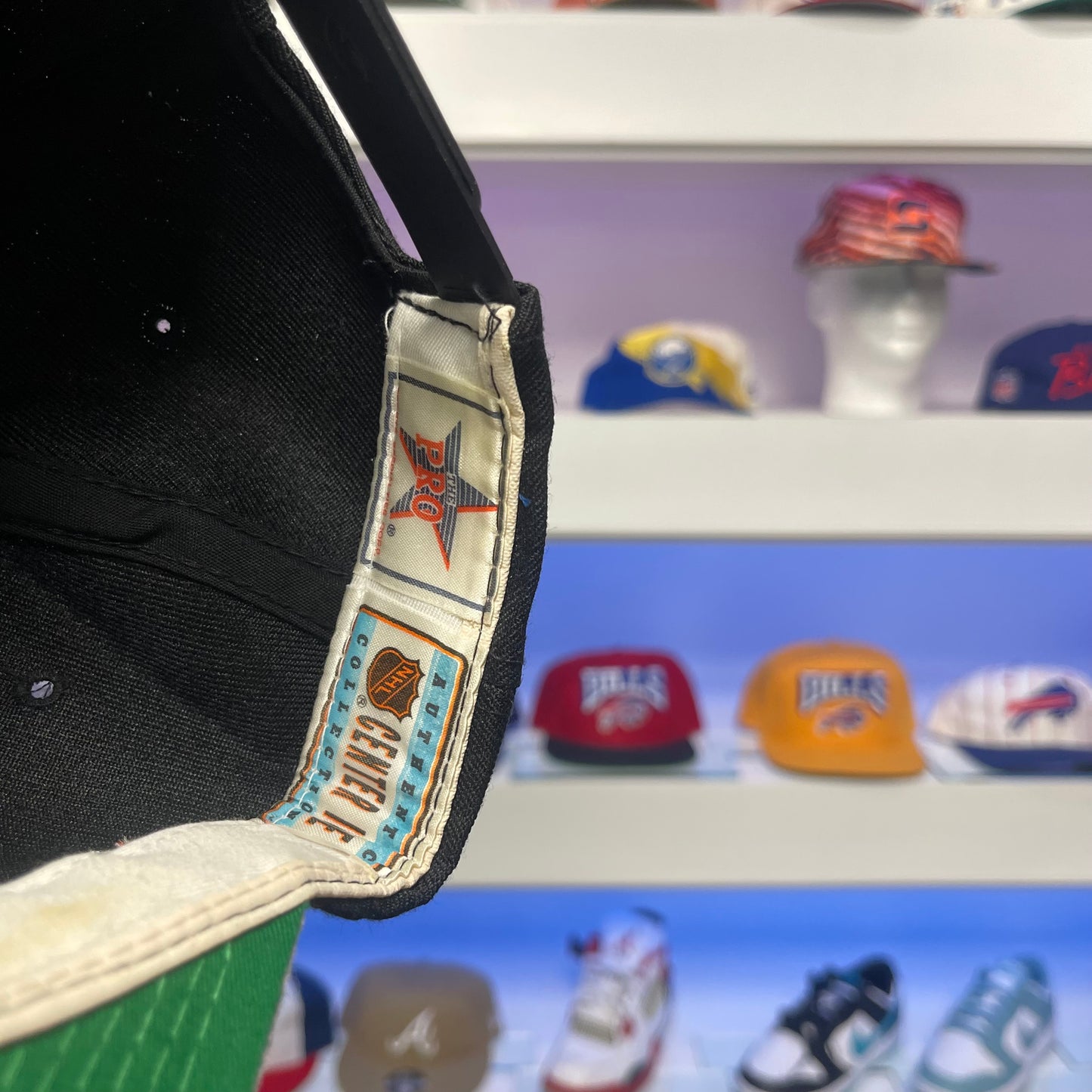 Vintage Tampa Bay Lightning Sports Specialties Script Wool Snap Back