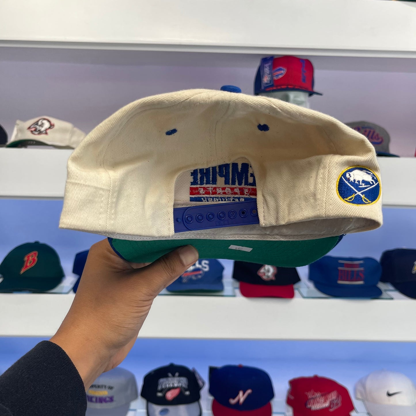 Vintage Buffalo Sabres Empire Sports Network Snap Back