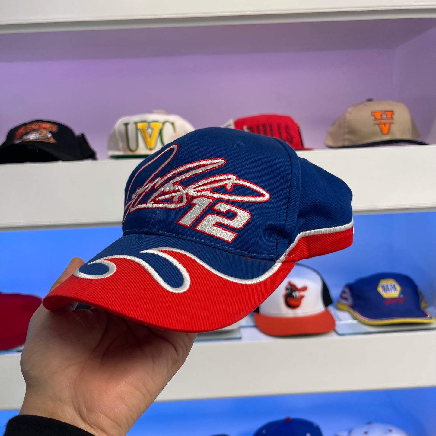 Vintage Jeremy Mayfield NASCAR Snap Back