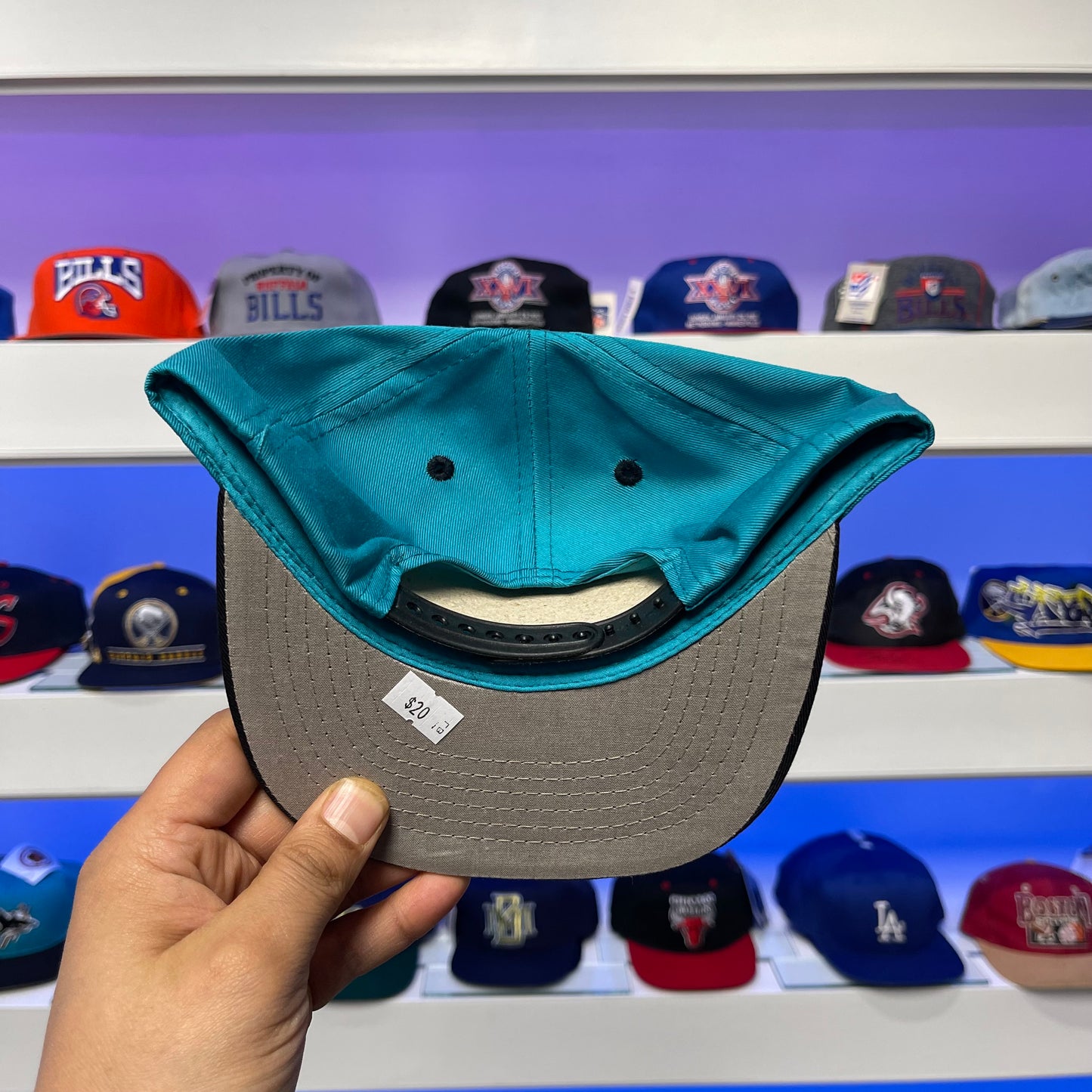Vintage 1990s NHL San Jose Sharks Youth Size Snap Back New with Tags