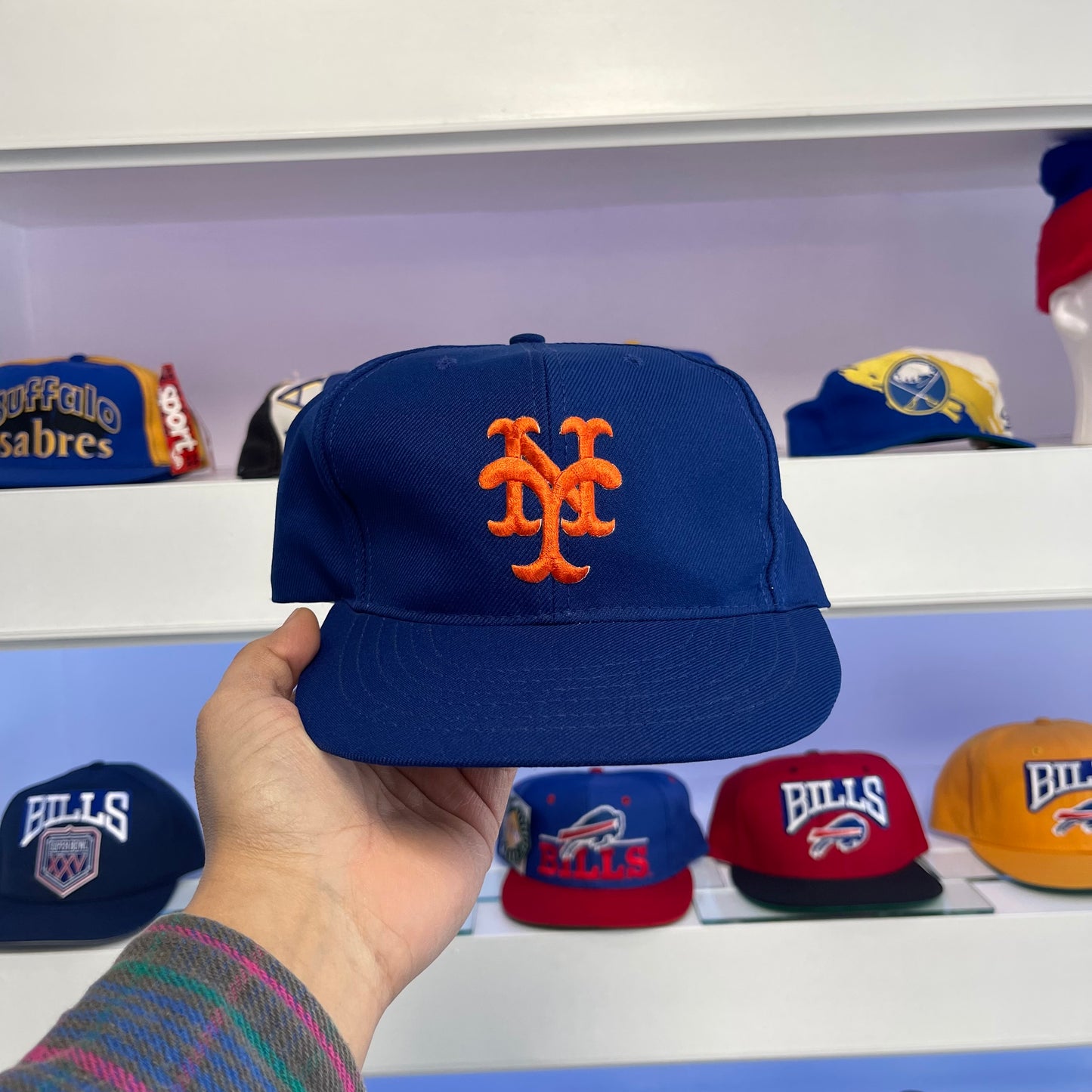 Vintage New York Mets Wool Snap Back