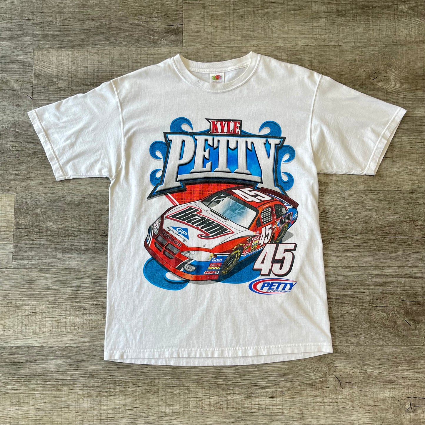 Vintage 2000s Y2K Kyle Petty NASCAR Shirt Size Large