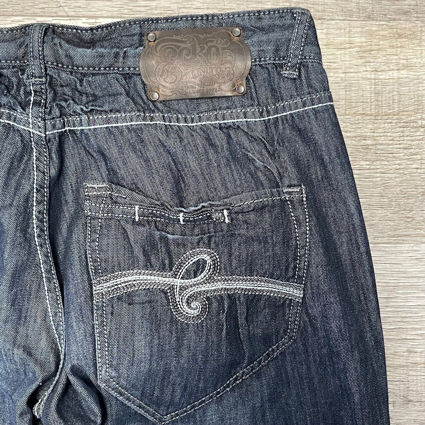 Vintage Y2K Ecko Unltd. Denim Blue Jeans Size 38x42