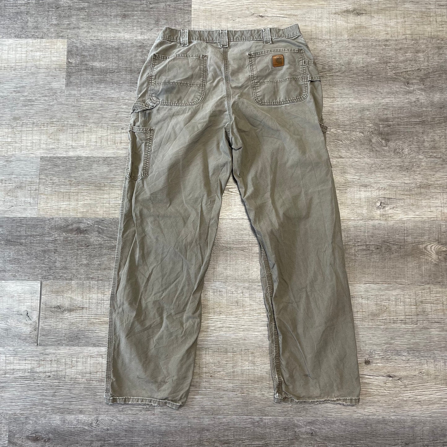 Vintage 1990s Carhartt Khaki Pants Size 38x34