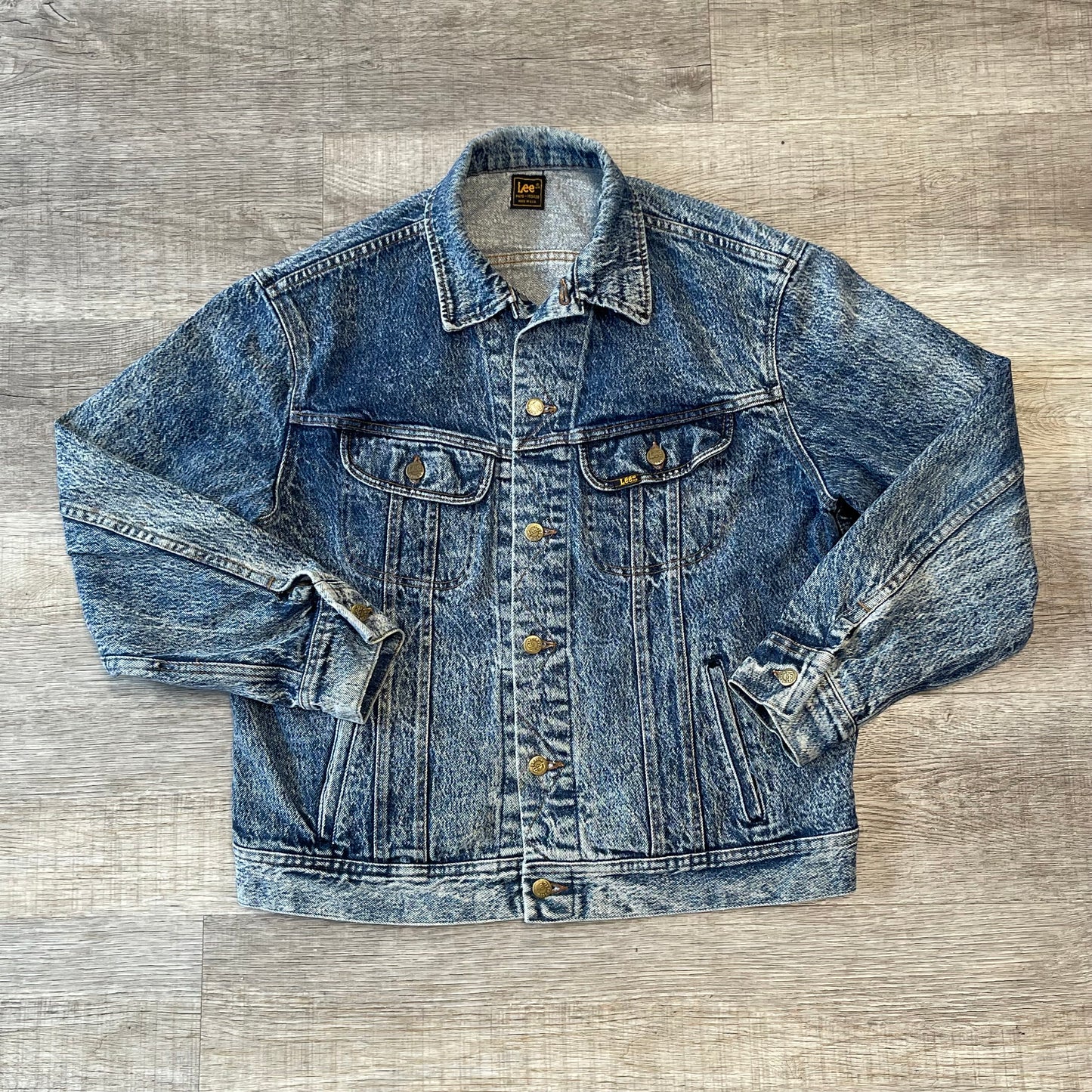Vintage Lee Riders Denim Jacket Size Medium