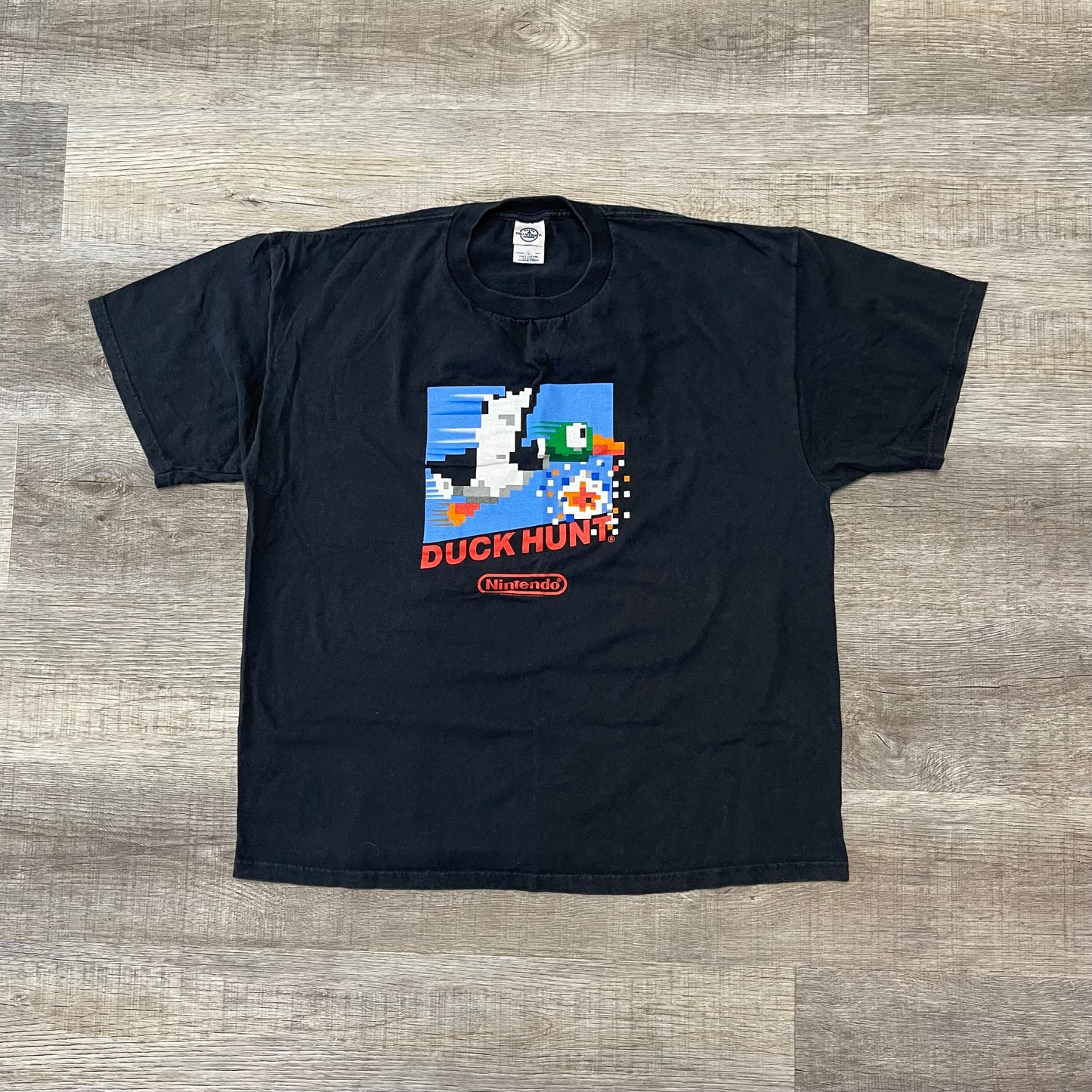 Vintage 2000s Y2K Duck Hunt T Shirt Size XL
