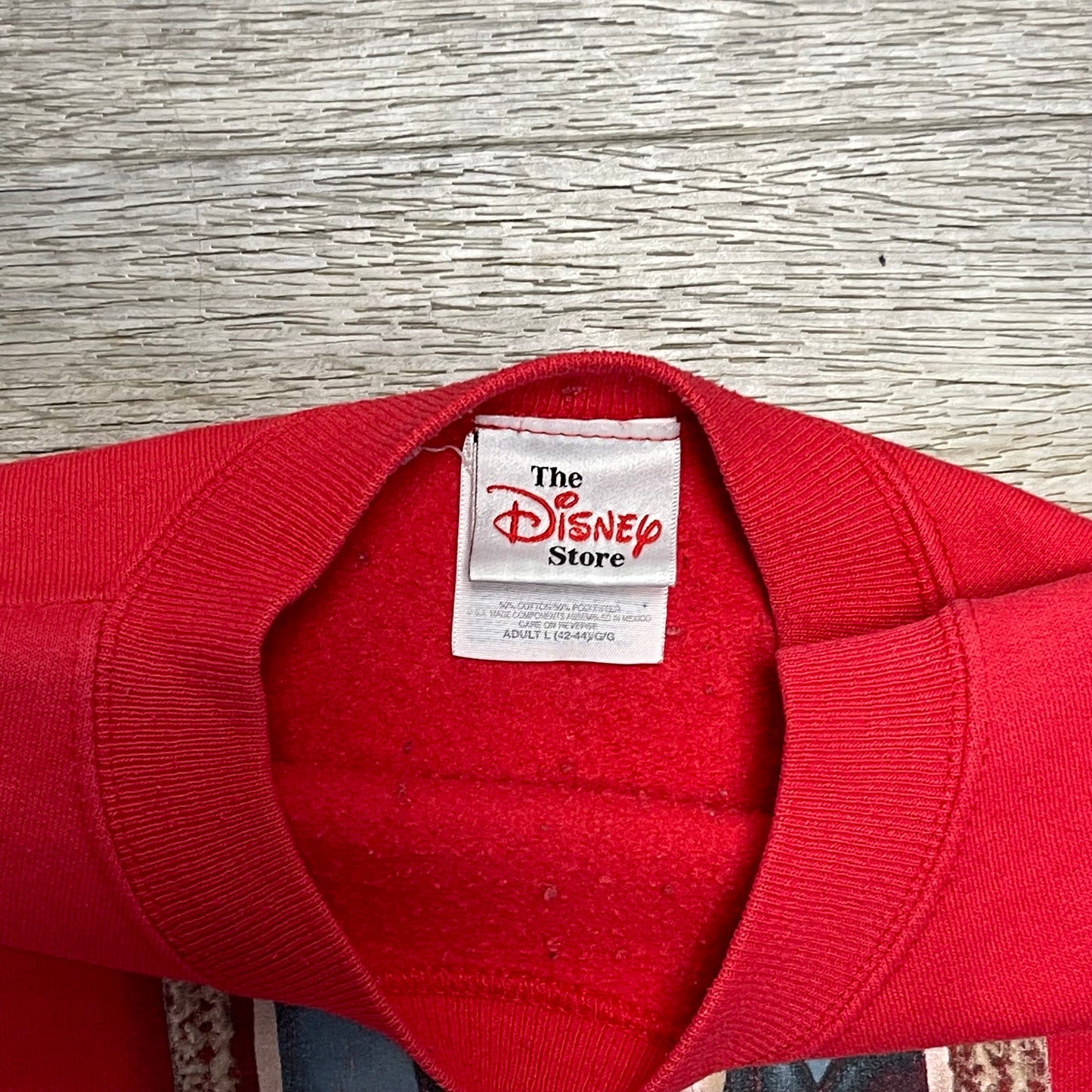 Vintage 1990s Red Mickey Mouse Sweater Size Large