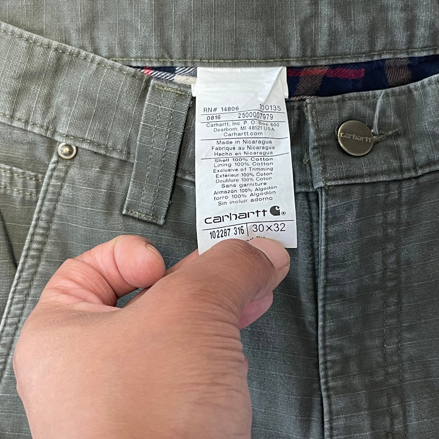Vintage 90s Carhartt Pants Size 30x32