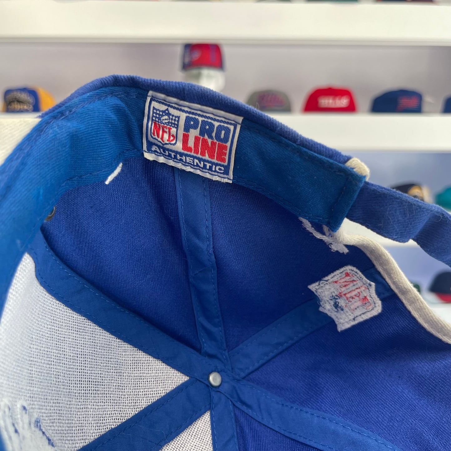 Vintage Detroit Lions Logo Athletic Strap Back