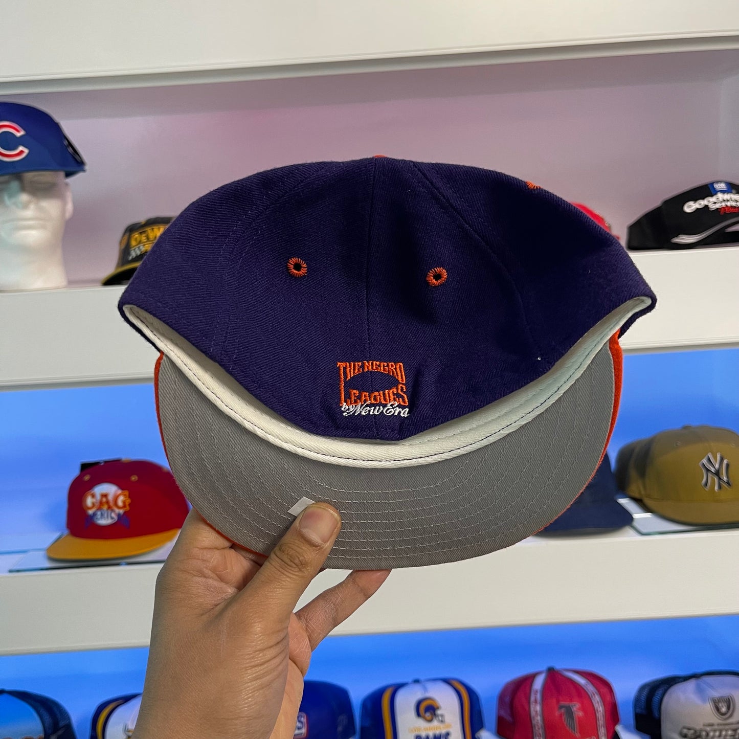 Vintage Cuban Giants NLB New Era Fitted Size 6 3/4