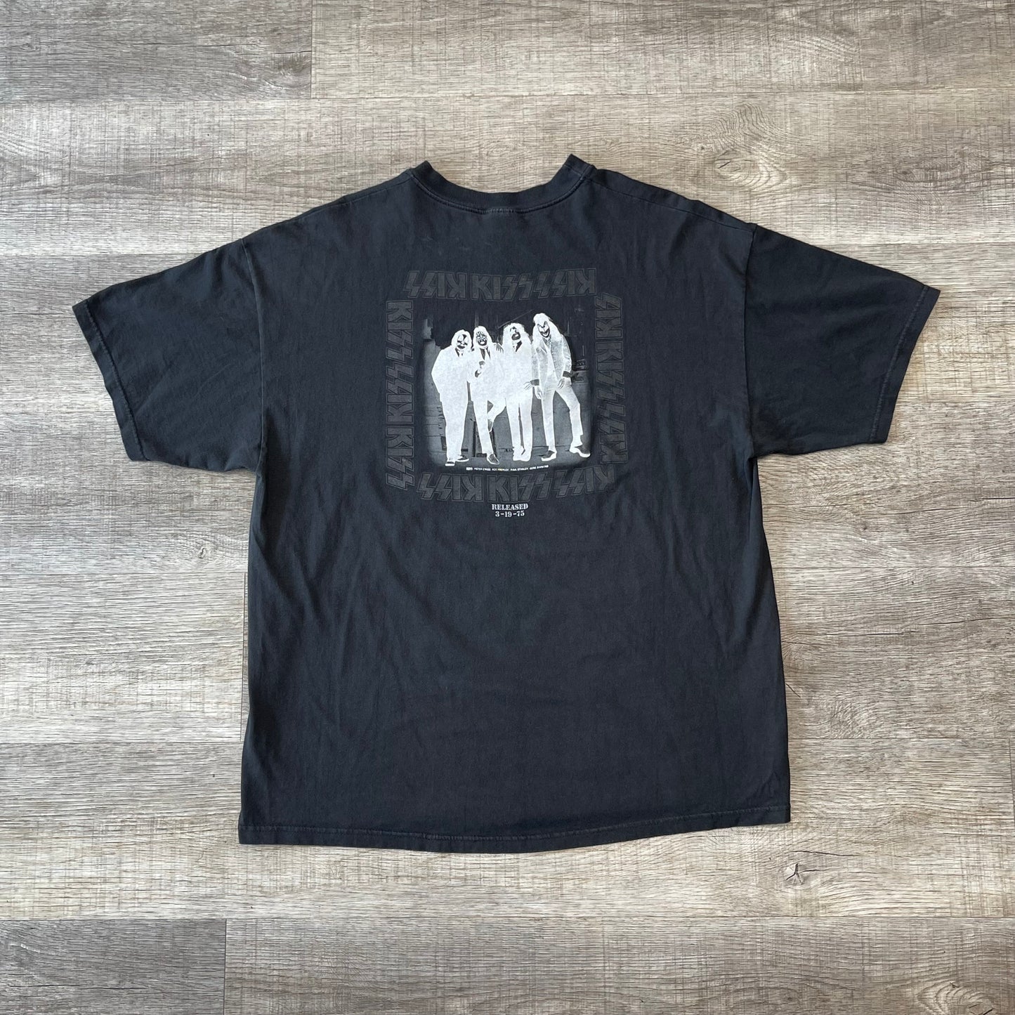 Vintage 2001 KISS Dressed to Kill Size XL