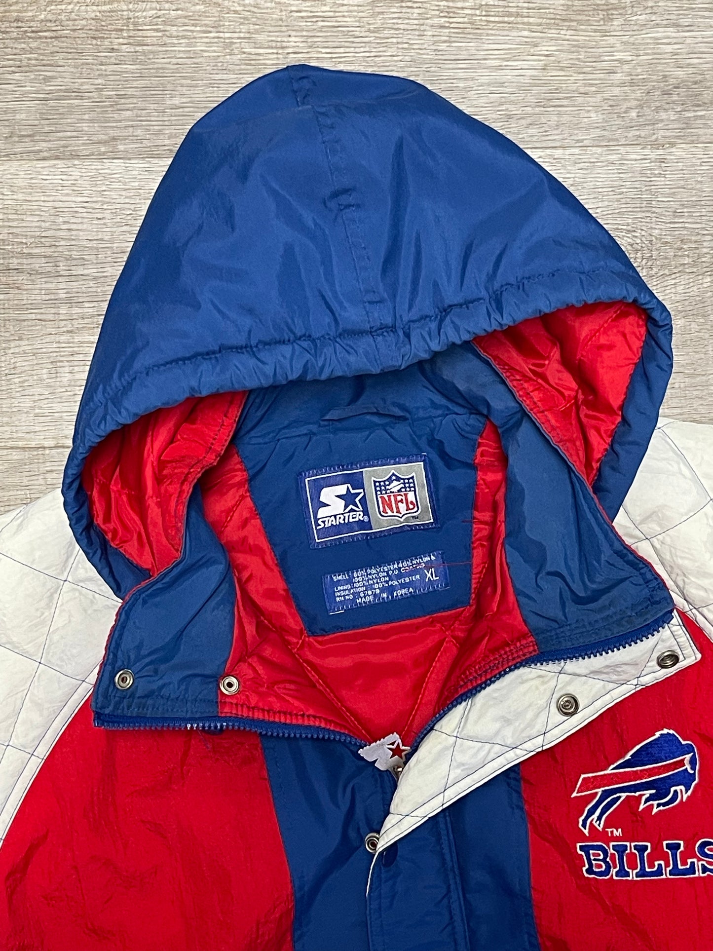Vintage 1990s NFL Buffalo Bills Starter Jacket Size XL