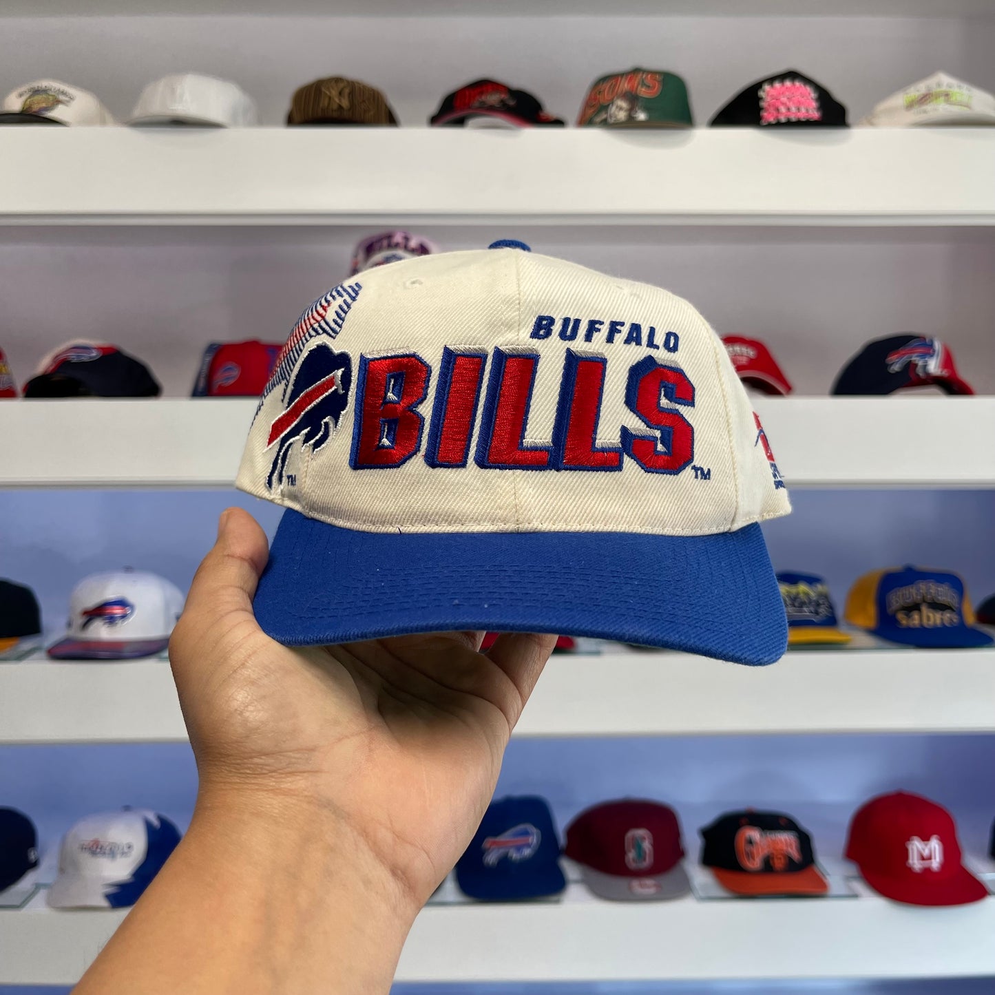 Vintage NFL Buffalo Bills Sports Specialties Shadow Snap Back