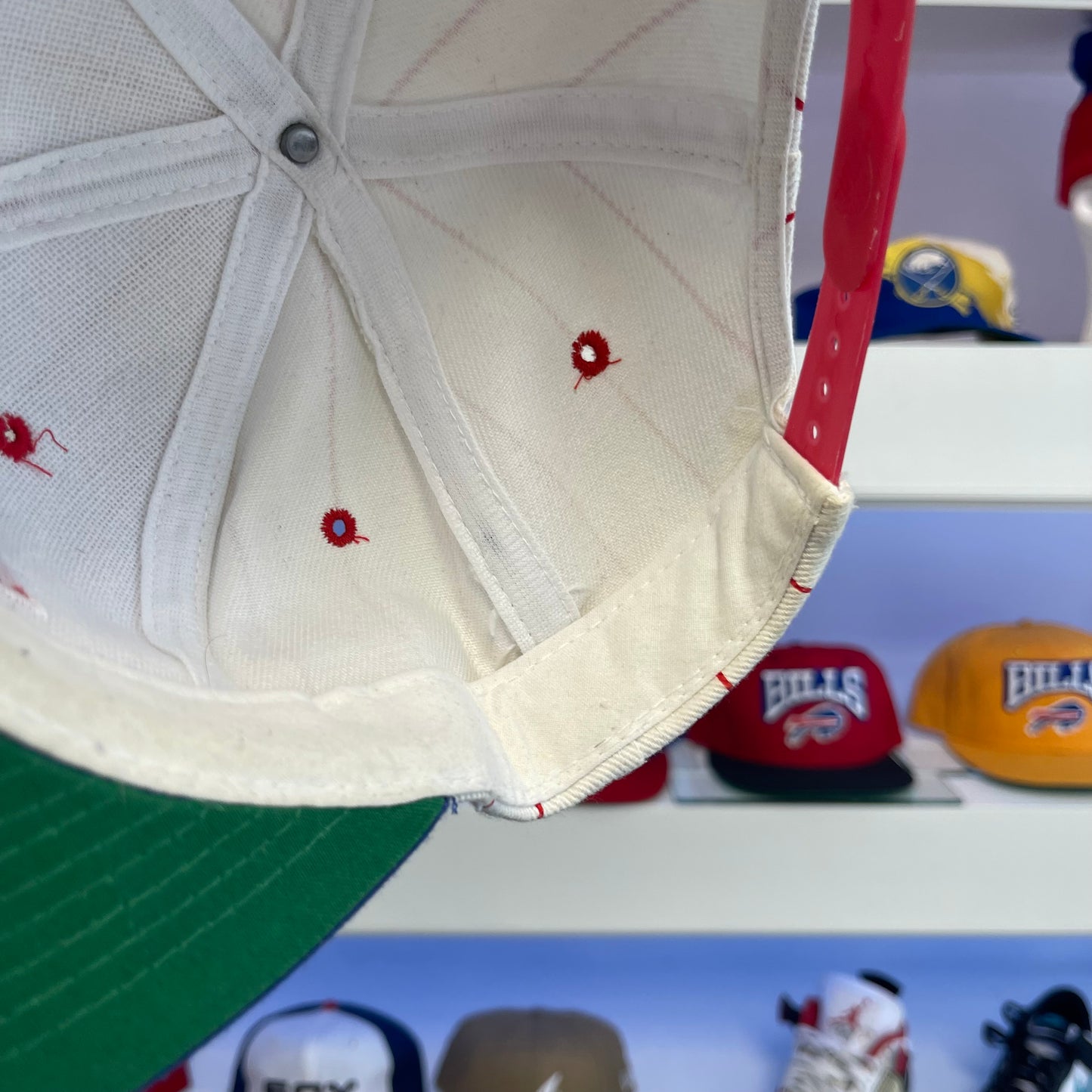 Vintage Buffalo Bills Pin Stripe Snap Back