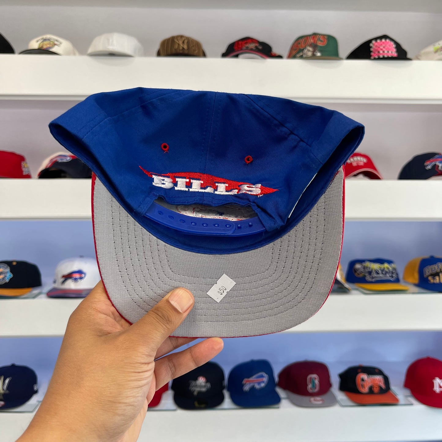 Vintage NFL Buffalo Bills Twills Snap Back