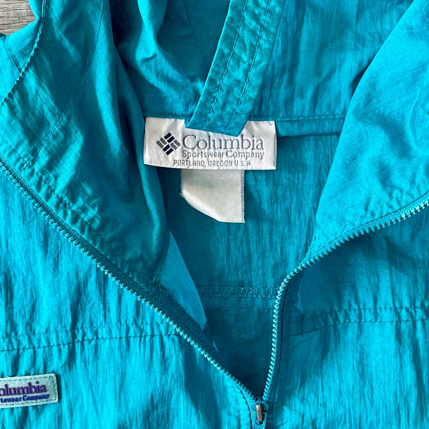 Vintage Columbia Windbreaker Size Large