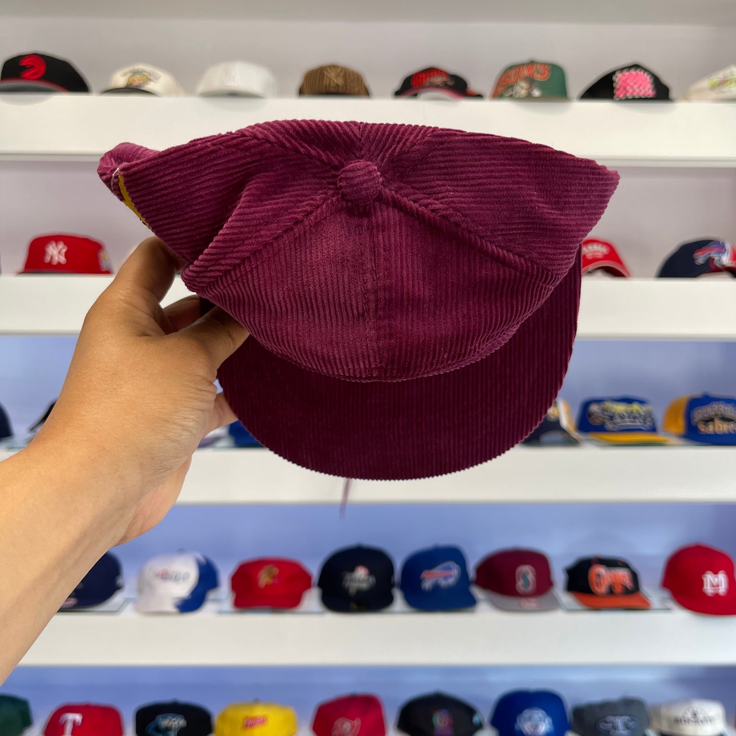 Vintage Breckenridge Colorado Corduroy Snap Back