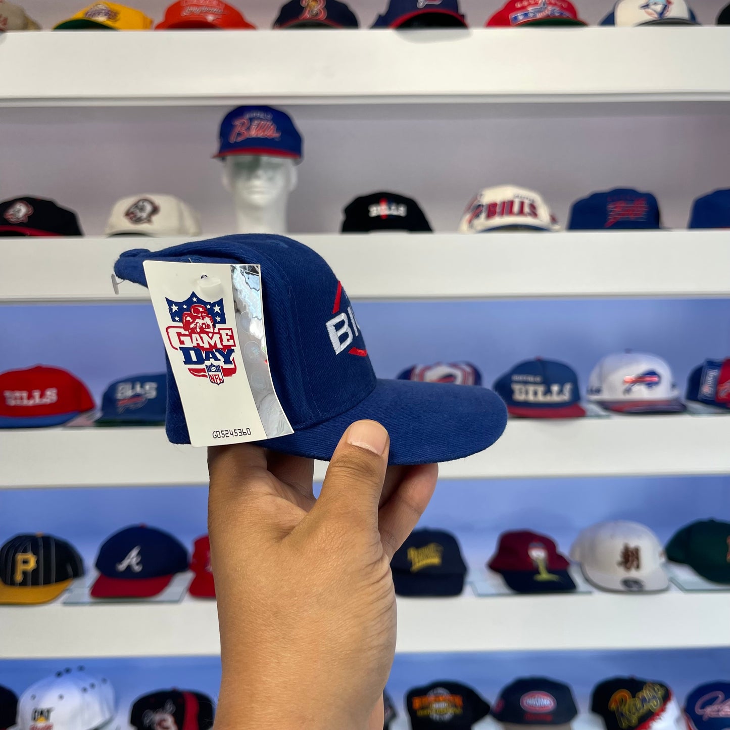 Vintage 1990s NFL Buffalo Bills Strap Back Hat