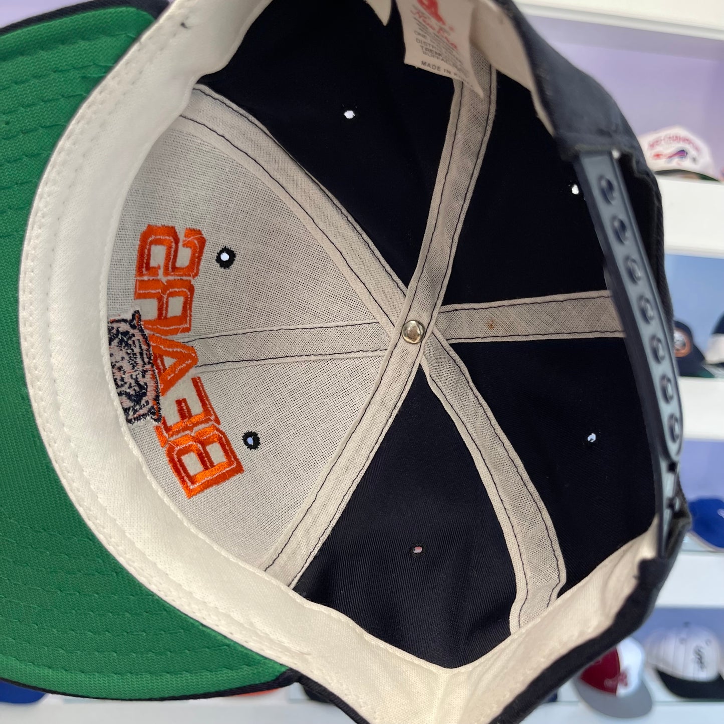Vintage 1990s NFL Chicago Bears Twill Snap Back
