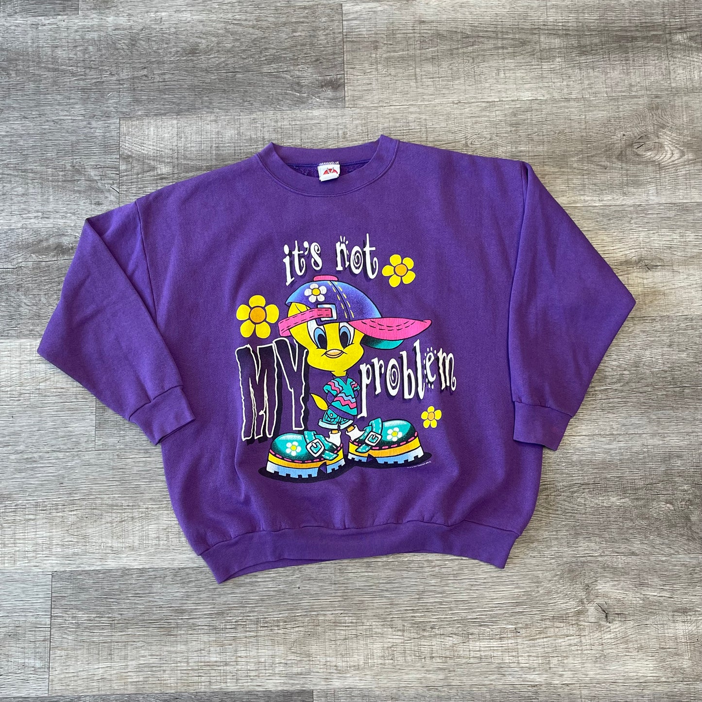Vintage 1990s Tweety Sweatshirt Size Size XL