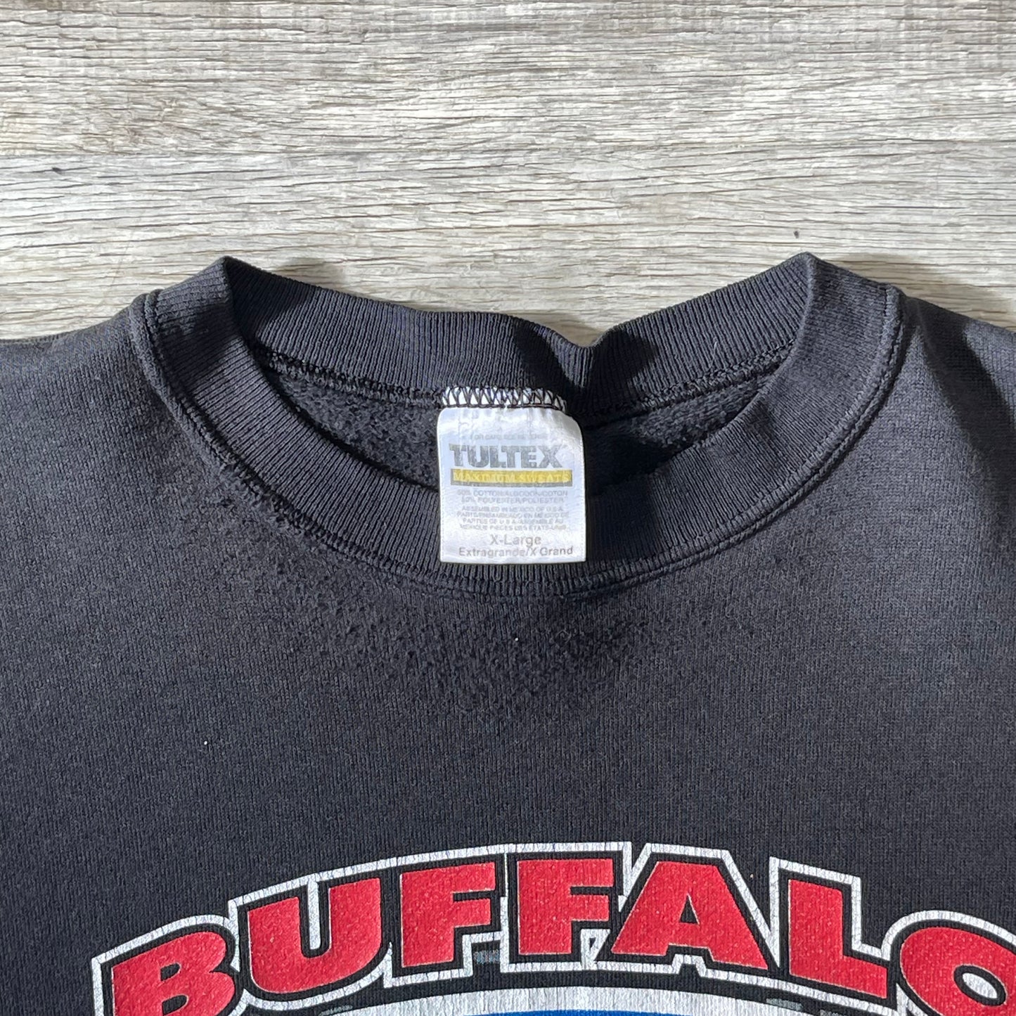 Vintage 1990s Buffalo Bills Sweatshirt Crew neck Size XL