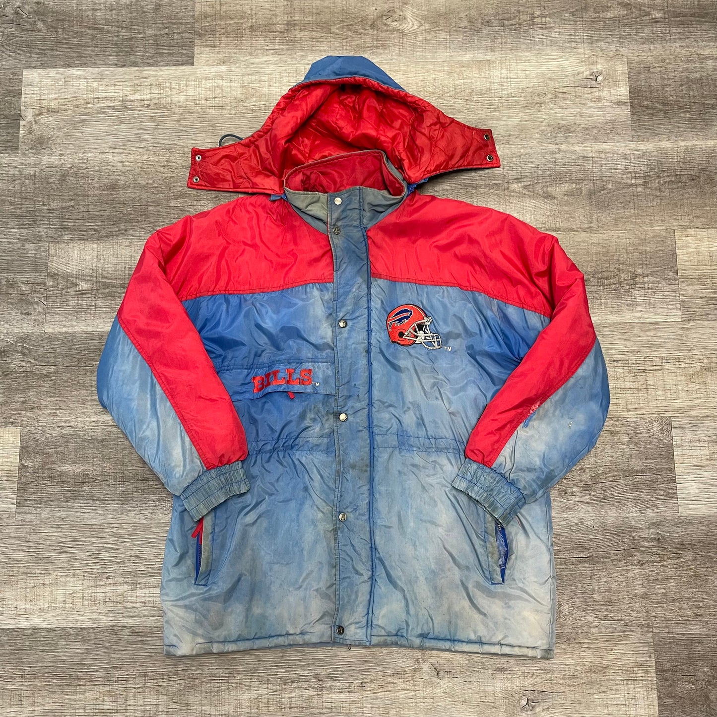 Vintage 1990s NFL Buffalo Bills Logo 7 Jacket Size XL