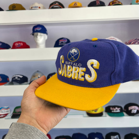 Vintage 1990s NHL Buffalo Sabres Snap Back