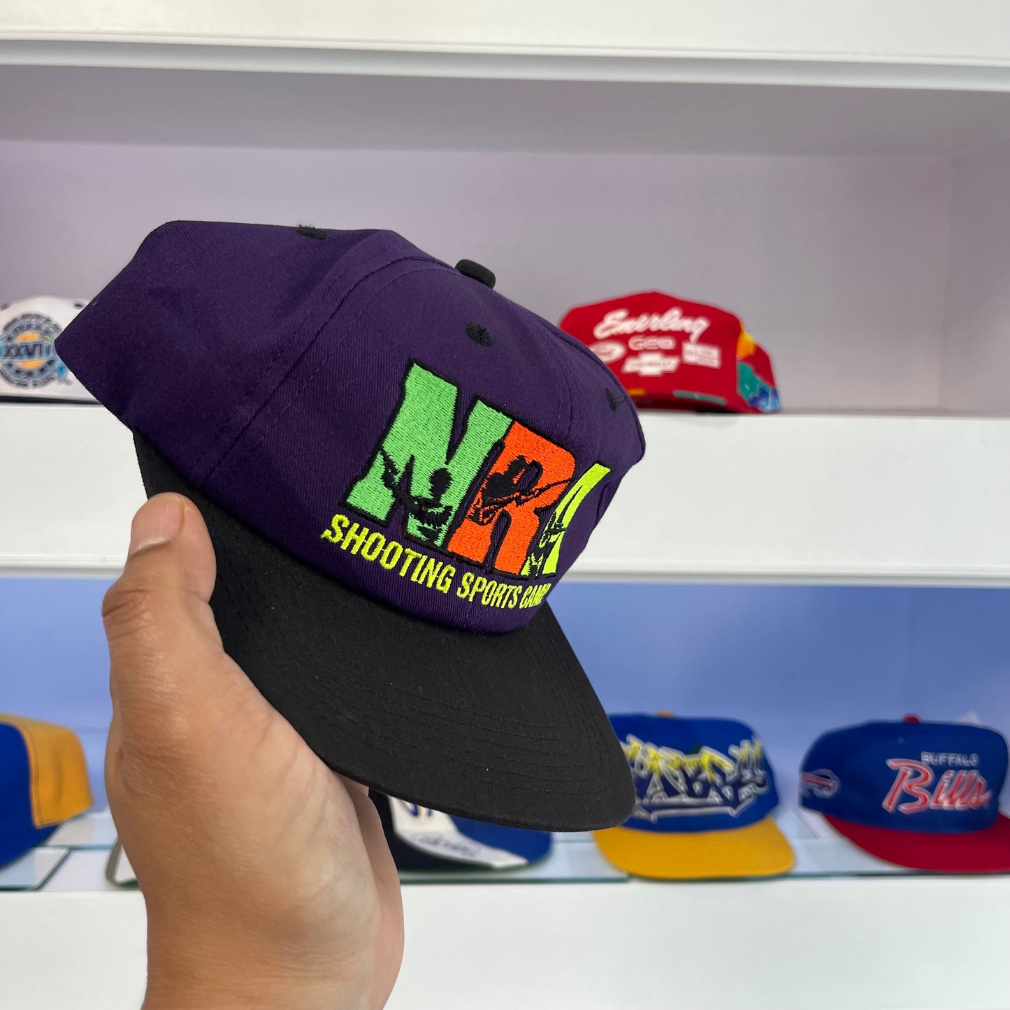 Vintage NRA Shooting Sports Camp Snap Back