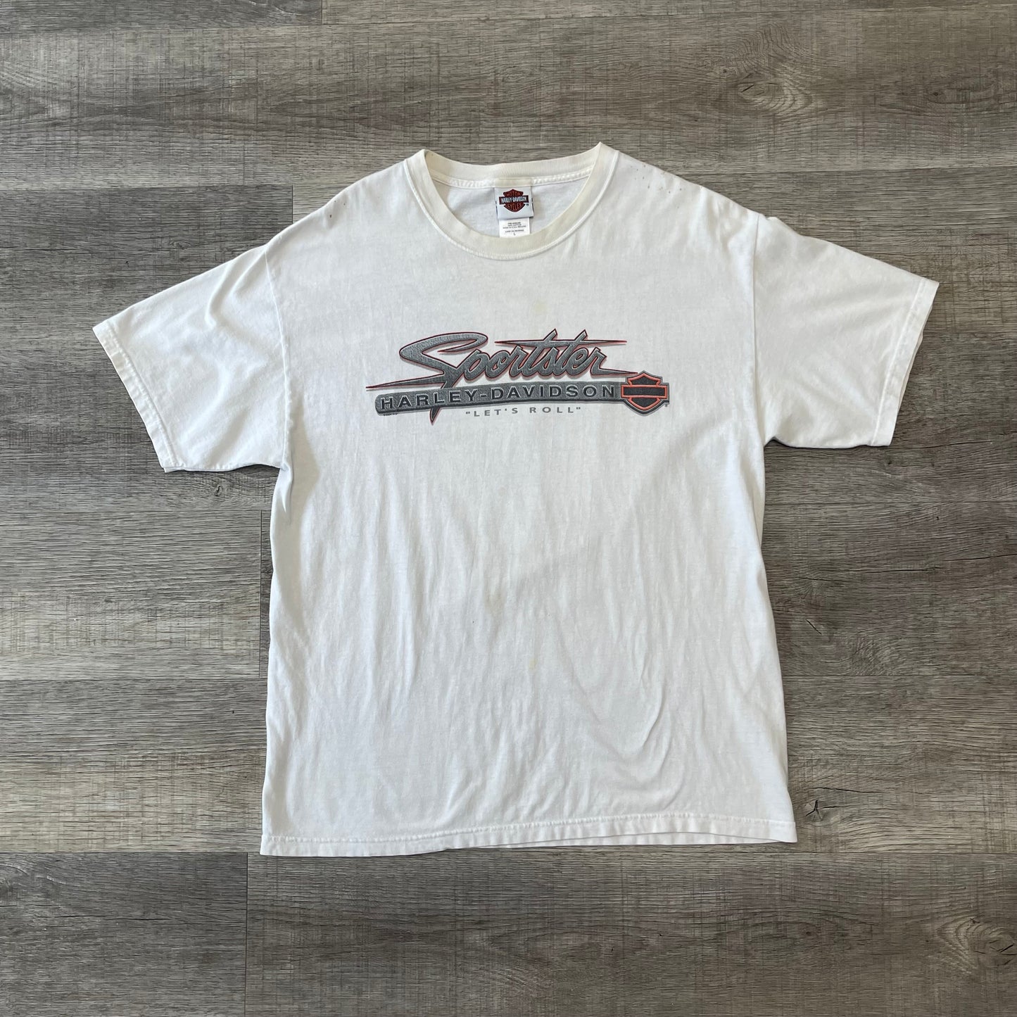 Vintage Harley Davidson Sportster Buffalo NY Shirt Size Large