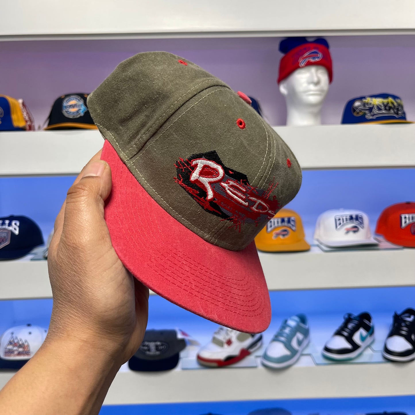 Vintage Cincinnati Reds Snap Back Dead Stock New