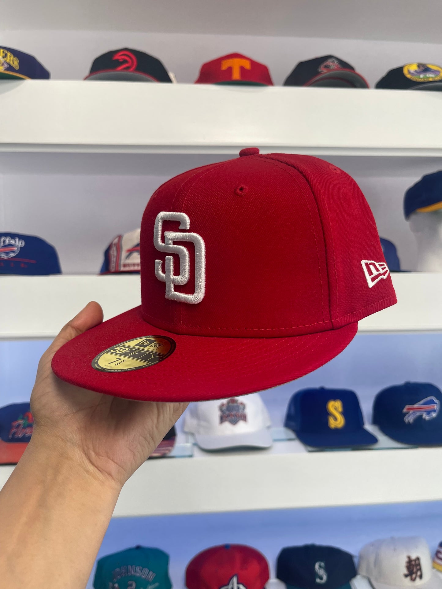San Diego Padres New Era Fitted Size 7 5/8