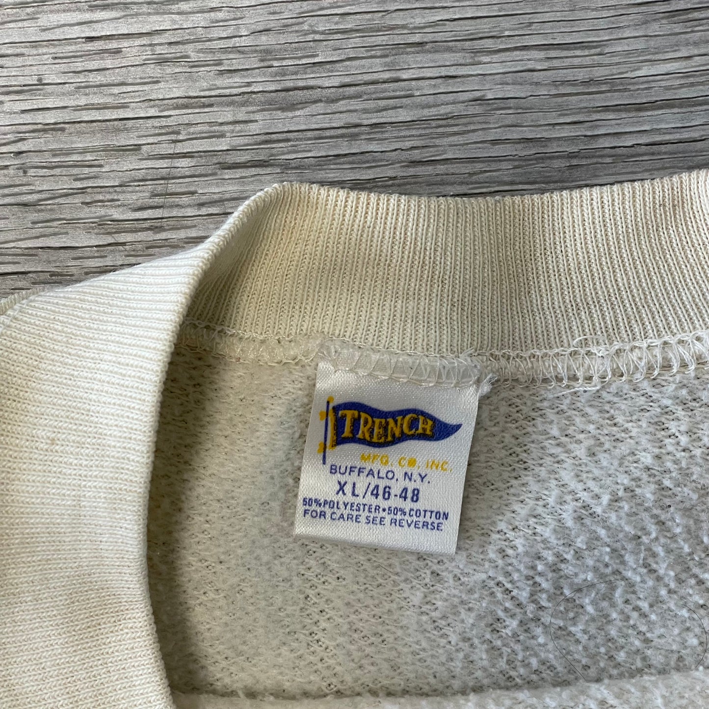 Vintage 1988 Buffalo Bills AFC Eastern Division Champions Sweatshirt Crew Neck Size XL