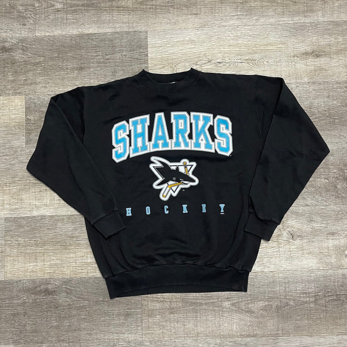 Vintage 1990s San Jose Sharks Sweatshirt Size Small